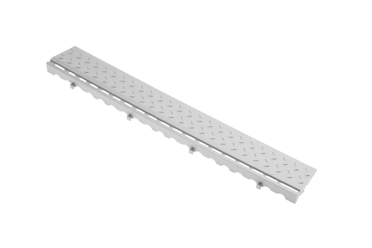 Боковой элемент обрамления с замками, цвет Белый