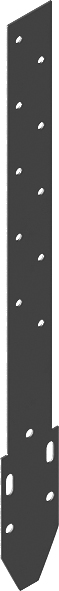 Удлинитель кронштейна, Металл, серия Элит, цвет Графит, 83862