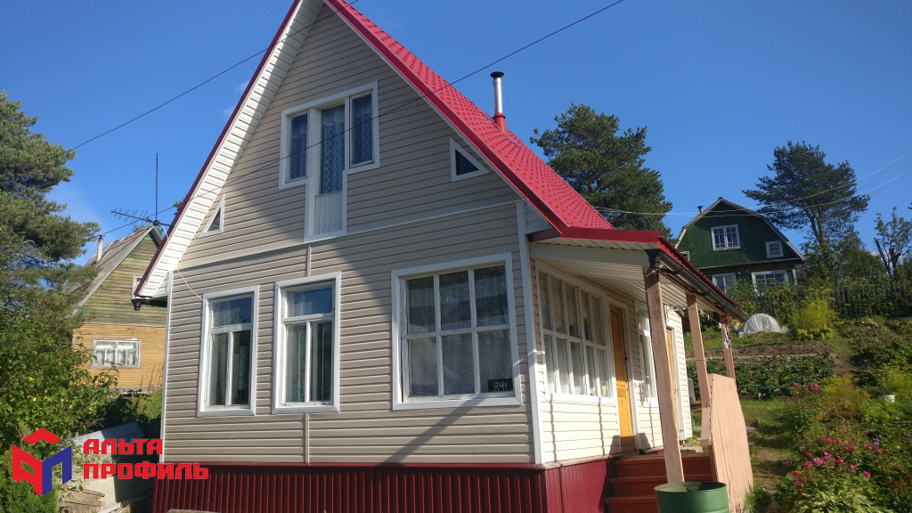 АЛЬТА КЛАССИКА Виниловый сайдинг | кремовый, 3м