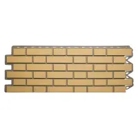 ПАНЕЛЬ КИРПИЧ КЛИНКЕРНЫЙ, ЦВЕТ ЖЕЛТЫЙ