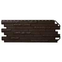 ПАНЕЛЬ КИРПИЧ АНТИК ЭКО, ЦВЕТ КОРИЧНЕВЫЙ