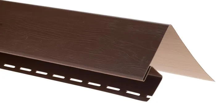 Планка "околооконная" орех тёмный Т-17 - 3,00м "ВН"