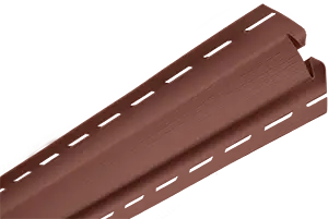 Планка "внутренний угол" красно-коричневая Т-13  -  3,00м. "BH"