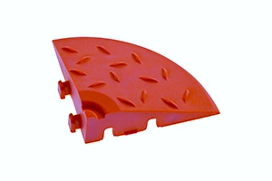 Угловой элемент обрамления, цвет Красный