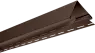 Планка "наружный угол", 3м, цвет Коричневый
