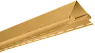 Планка "наружный угол", 3м, цвет Золотистый