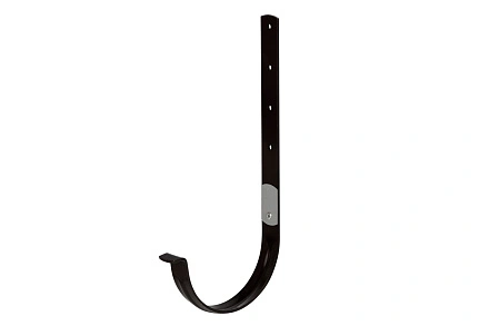 Кронштейн желоба, Металл, серия Элит, цвет Коричневый