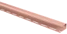 Планка "J - trim" земляничная Т-15 - 3,00м