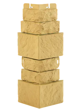 НАРУЖНЫЙ УГОЛ ФИГУРНЫЙ ФАСАДНАЯ ПЛИТКА, ЦВЕТ ОПАЛ