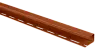 Планка "J - trim" Дуб светлый Т-15 - 3,00м